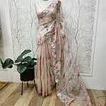 Kota Silk With Hanging Flower Design - Image 8
