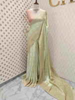 Georgette Banarasi With Three Design - Image 18