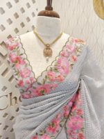 Organza With Curve Sequences Design - Image 2