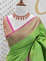 Tussar Banarasi Saree - Image 57