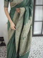 Handloom Georgette Banarasi - Image 2