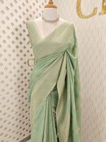 Soft Tussar With Buttas - Image 34