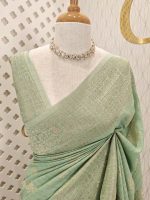 Soft Tussar With Buttas - Image 35