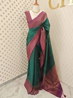 Tussar Banarasi Saree - Image 71