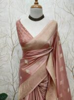 Georgette Banarasi Normal With Small Buttas - Image 27