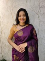 Soft Silk With Golden Big Buttas - Image 20