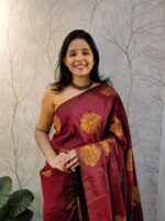 Soft Silk With Golden Big Buttas - Image 5