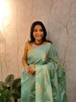 Soft Silk With Golden Big Buttas - Image 16