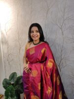 Soft Silk With Golden Big Buttas - Image 24