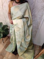 Soft Silk With Golden Big Buttas - Image 11