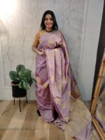 Soft Silk With Golden Big Buttas - Image 2