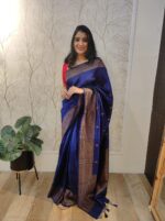 Tussar Banarasi Saree - Image 7