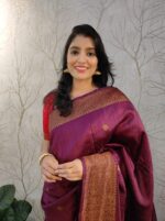 Tussar Banarasi Saree - Image 34