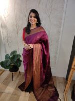 Tussar Banarasi Saree - Image 36