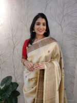 Tussar Banarasi Saree - Image 10