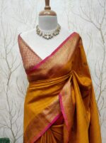Tussar Banarasi Saree - Image 21