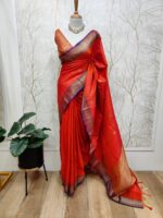 Tussar Banarasi Saree - Image 29