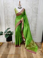 Tussar Banarasi Saree - Image 26