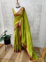 Tussar Banarasi Saree - Image 20