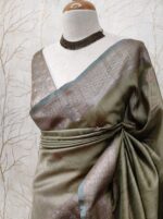 Tussar Banarasi Saree - Image 16