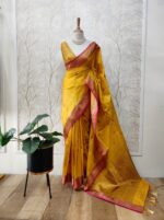 Tussar Banarasi Saree - Image 38
