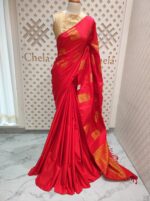 Soft Silk With Golden Big Buttas - Image 33