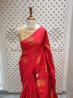 Soft Silk With Golden Big Buttas - Image 34
