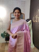 Georgette Banarasi With Three Design - Image 16