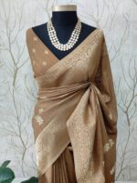 Soft Tussar With Buttas - Image 17