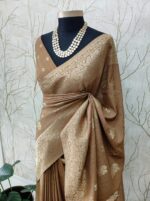 Soft Tussar With Buttas - Image 19