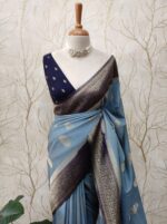 Soft Tussar With Buttas - Image 5