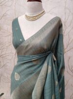 Soft Tussar With Buttas - Image 16