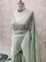 Soft Tussar With Buttas - Image 22