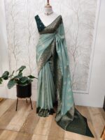 Soft Tussar With Buttas - Image 24
