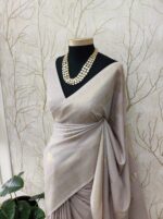 Soft Tussar With Buttas - Image 3