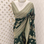 Georgette Banarasi With Big Branch Design