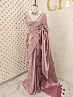 Georgette Banarasi With Golden Zari - Image 39