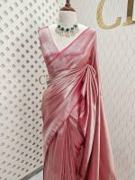 Georgette Banarasi With Golden Zari - Image 40