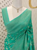 Soft Tussar With Diamond Design - Image 22