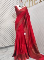 Tussar Banarasi Saree - Image 44