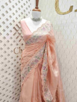 organza peach