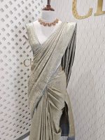 Banarasi with cross weave and tiangle blossom - Image 21