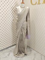 Banarasi with cross weave and tiangle blossom - Image 15
