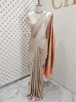 Banarasi with cross weave and tiangle blossom - Image 7