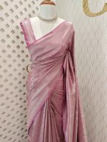 Banarasi with bias line and diamond border - Image 14