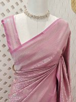 Banarasi with bias line and diamond border - Image 15