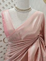 Banarasi with bias line and diamond border - Image 12