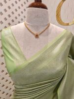 Banarasi with bias line and diamond border - Image 31
