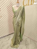 Banarasi with 4 edge flower butta - Image 9