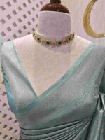 Banarasi with 4 edge flower butta - Image 36